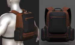 Backpack military combat soldier armor scifi Generic camp  Low-poly 3D model