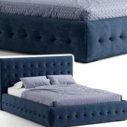 Baxton Platform Bed 3D model