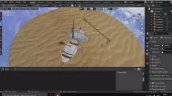BEST BOAT Low-poly 3D model