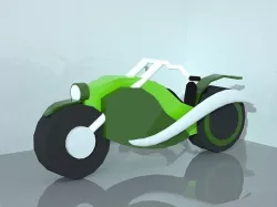 Bike Chopper 3D model