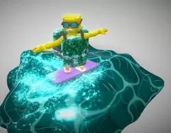 Bob The Boy Turtle  Low-poly 3D model
