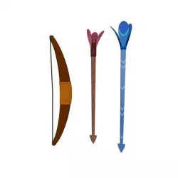 Bow and arrow 3D model