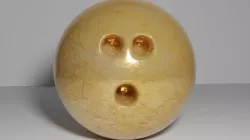 Bowling Ball Gold 3D model