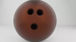 Bowling Ball Woodish 3D model