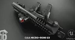 CAA Micro-Roni G3 Low-poly 3D model