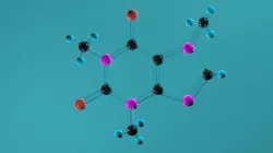 Caffeine 3D model