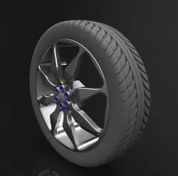 Car Wheel  3D model