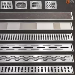 Channels and lattices ACO set 1 3D model