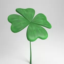 clover leaf 3D model