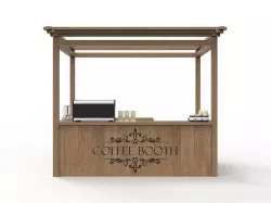 Coffee Booth 2 3D model