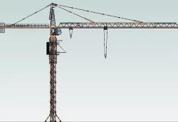 Crane-Tower-Leberhier 3D model