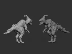 creature dino 3D model