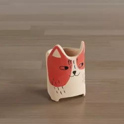 Cutie Kitty Vaso 3D model