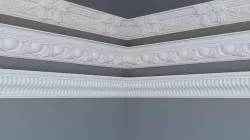 Decorative Ceiling Plaster 3D model