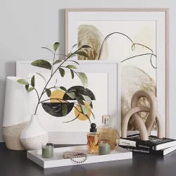 Decorative set 3D model