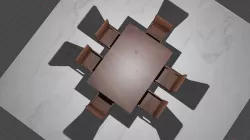 Dining Table 3D model
