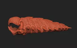 dirt dragon tremors  3D model