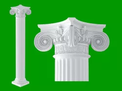 Empire Column 3D model