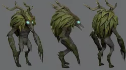 Ent Tree Lowpoly Low-poly 3D model
