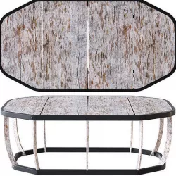 Ethimo SWING Side table 3D model