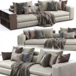 Flexform Sofa Groundpiece 3D model
