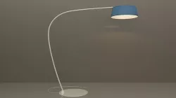 Floor lamp Linea Light Oxygen FL1 8101 3D model