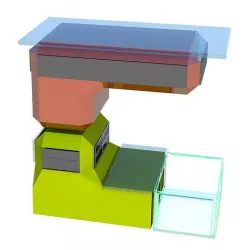 FONT C 3D model