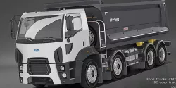 Ford Trucks 4142D DC dump truck 3D model