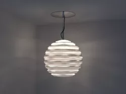 Futuristic Lamp Low-poly 3D model