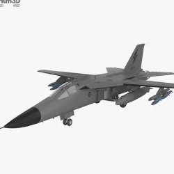General Dynamics F-111 Aardvark 3D model