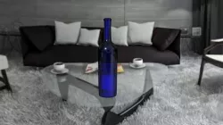 Glass bottle 3D model