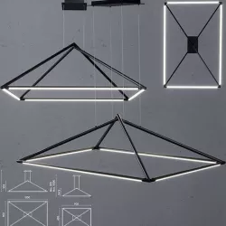 Grok  TUBS concurrent suspended conical 3 Low-poly 3D model