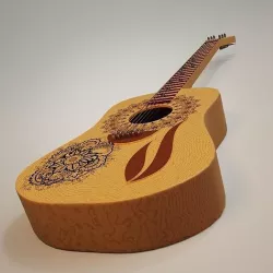 Guitar 3D model