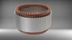 Hairpin winding 3D model