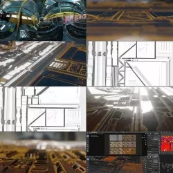 hard sruface kit- 2227 objects kitbash- 4K Panel builder asset Low-poly 3D model
