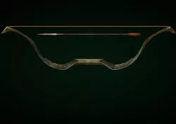 hobbit bow Low-poly 3D model