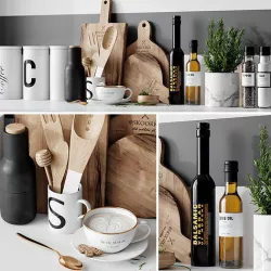 Kitchen decor 6 3D model
