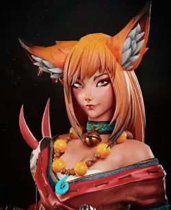 Kyoko - Game Ready Character Low-poly 3D model