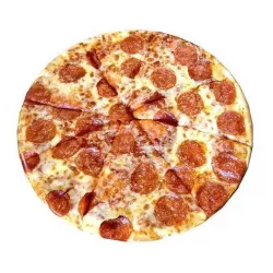 Large Pepperoni Pizza Low-poly 3D model