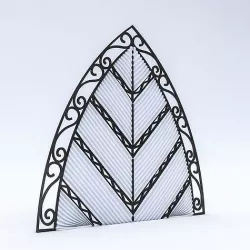 Leaf Wall Panel Low-poly 3D model