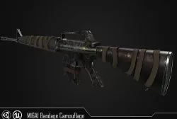 M16A1 Low-poly 3D model
