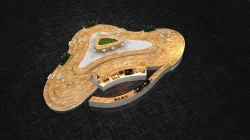 Mall Coffee shop 3D model