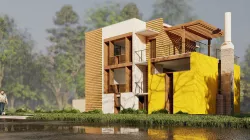 Margaret Esherick House Concept 3D model