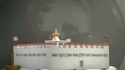 Maya Devi Temple 3D Model - Lumbini Nepal 3D model