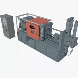 Metal Die Casting Process Machine 3D model