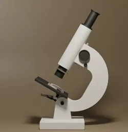 Microscope 3D model