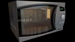 Microwave 3D model