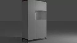 Modern cupboard 3D model
