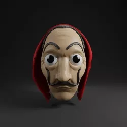 Money Heist Mask 3D model