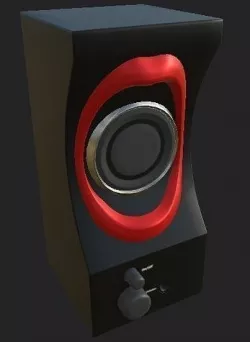 Mouth Speaker 3D model